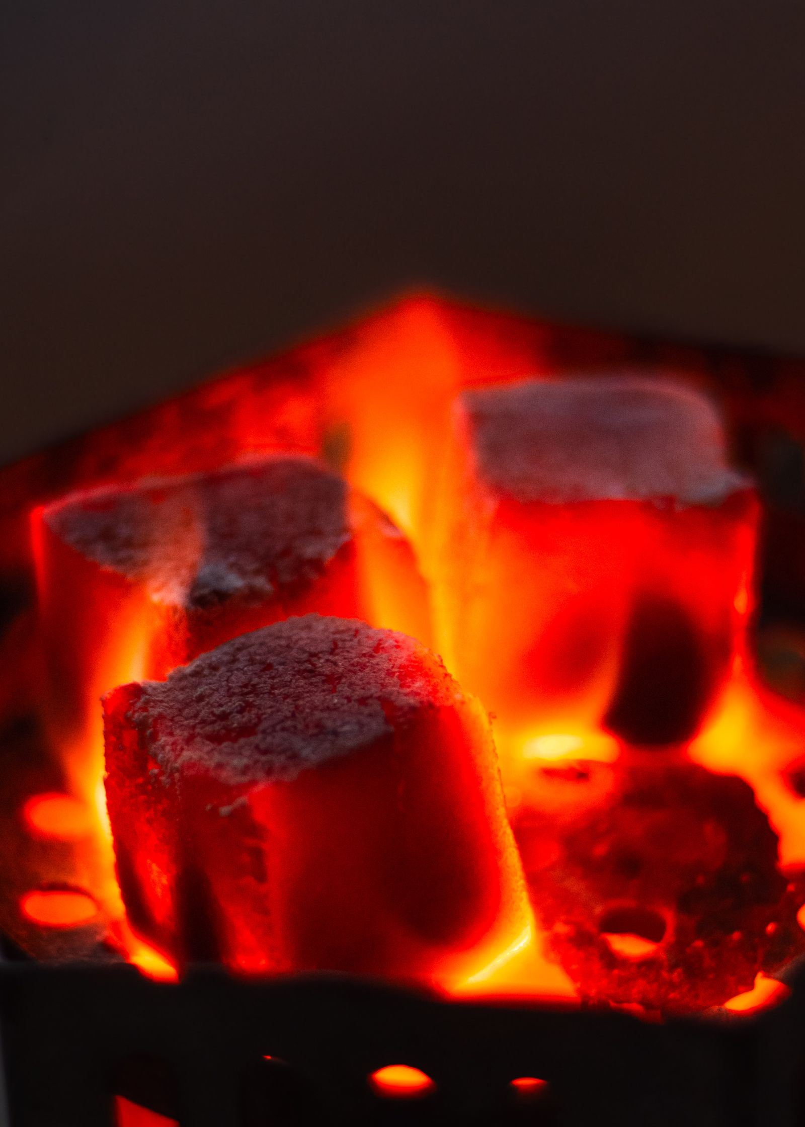 Real photo — BBQ / shisha charcoal briquettes