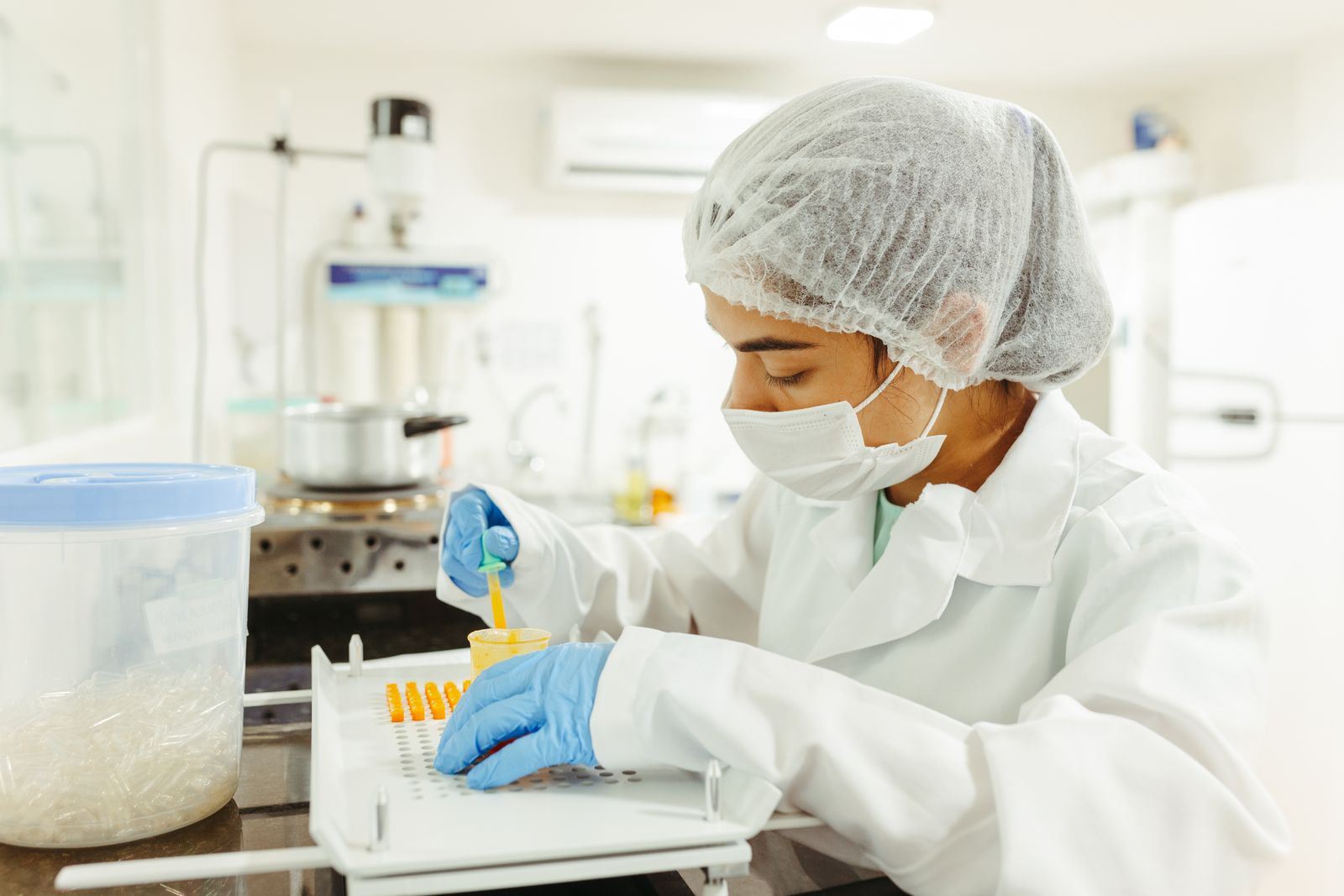MCT oil laboratory analysis